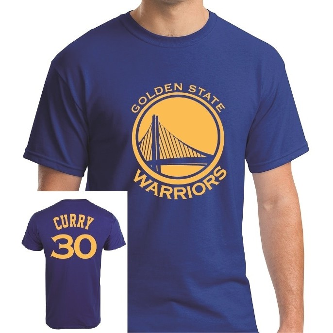 Kaos Tshirt Baju Combed 30S Distro GSW Golden State Warrior NBA Basket