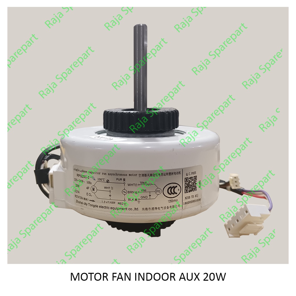 MOTOR FAN INDOOR/ DINAMO KIPAS INDOOR AC AUX 20W