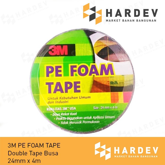

3M PE Foam 1600TG Double Tape 24mm x 4mtr