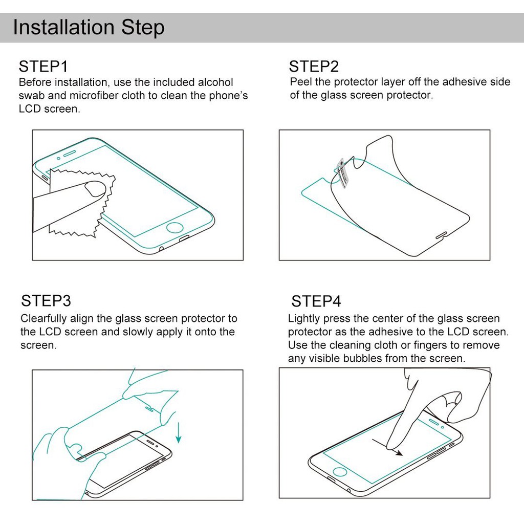 Tempered Glass For Iphone X / Anti Gores Kaca Untuk Iphone 10 Ten / Screen Protector Guard / Pelindung Layar