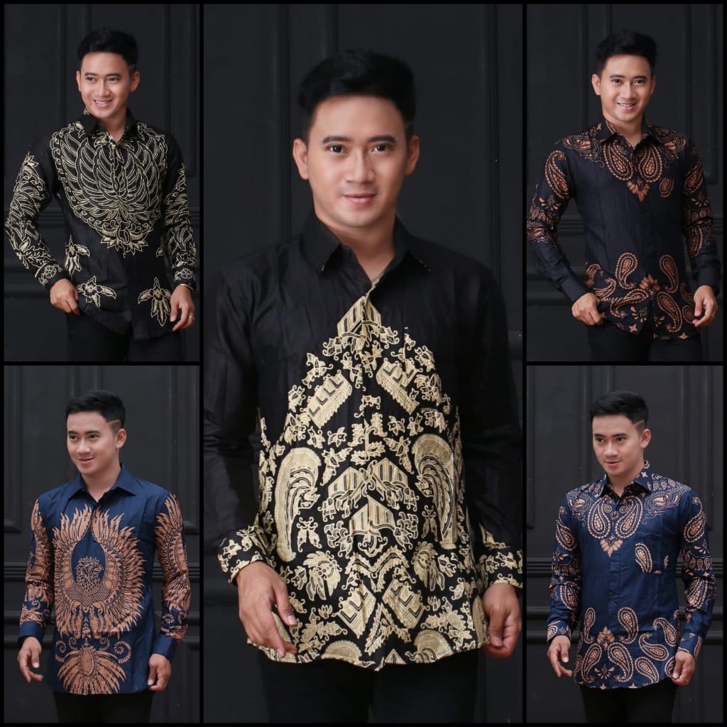 Kemeja Batik Slimfit Premium Lengan Panjang