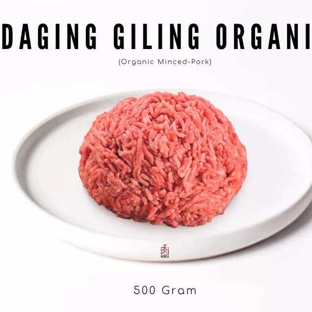 

DAGING GILING ORGANIK - Daging Babi Minced FRESH HIGH-QUALITY 500GR