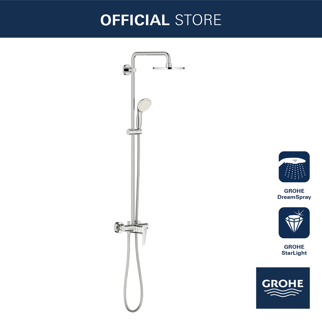GROHE New Tempesta 200 Shower System Mixer (26244001)