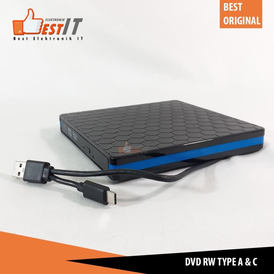 DVD External USB Type A &amp; Type C External Drive Usb 3.0 High Speed