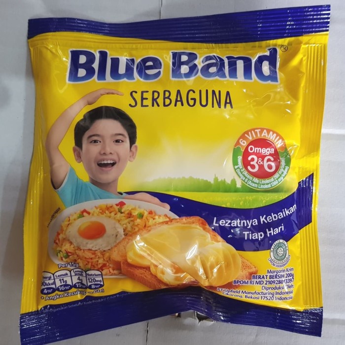 

fe20111 Blueband Margarin Serbaguna (200Gr) Xa201As