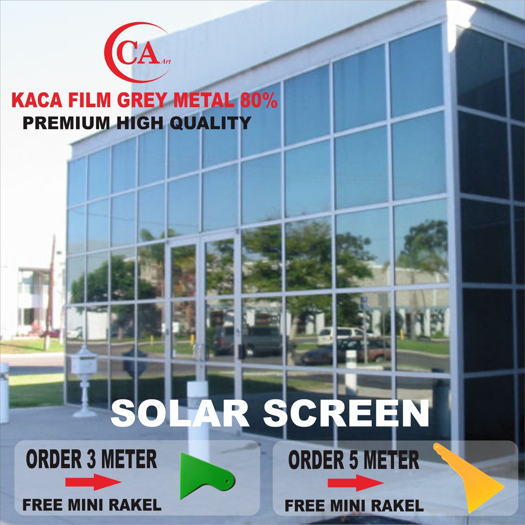 Jual Stiker Kaca Film Sparta Cermin Tolak Panas Premium Grey Metal ...