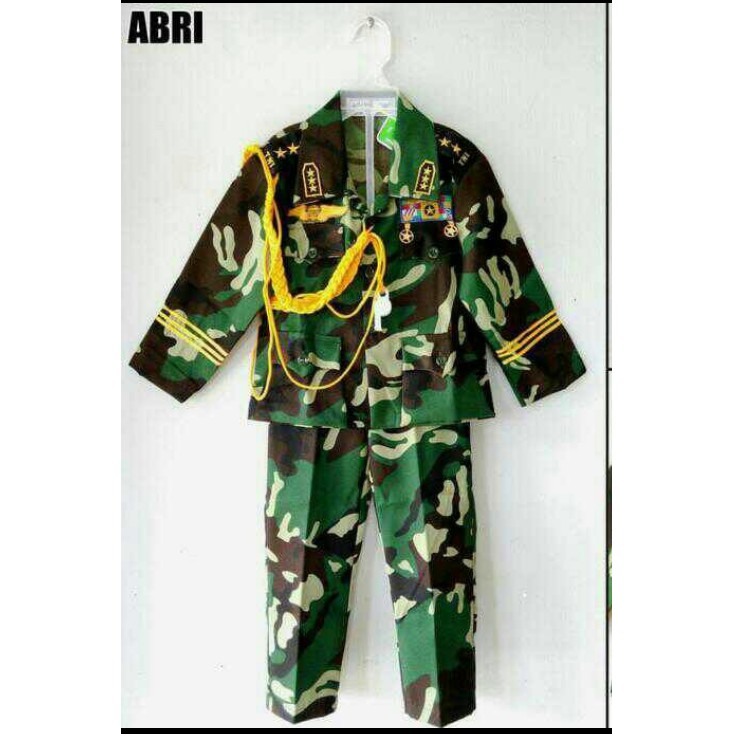 Baju profesi anak ABRI