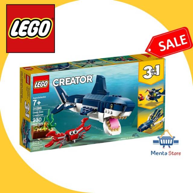 lego creator shark 2019