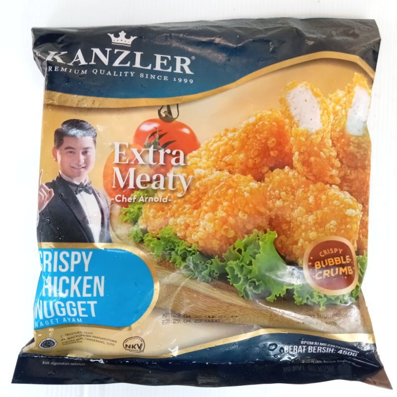 

Kanzler crispy chicken nugget 450gr / naget ayam crispy