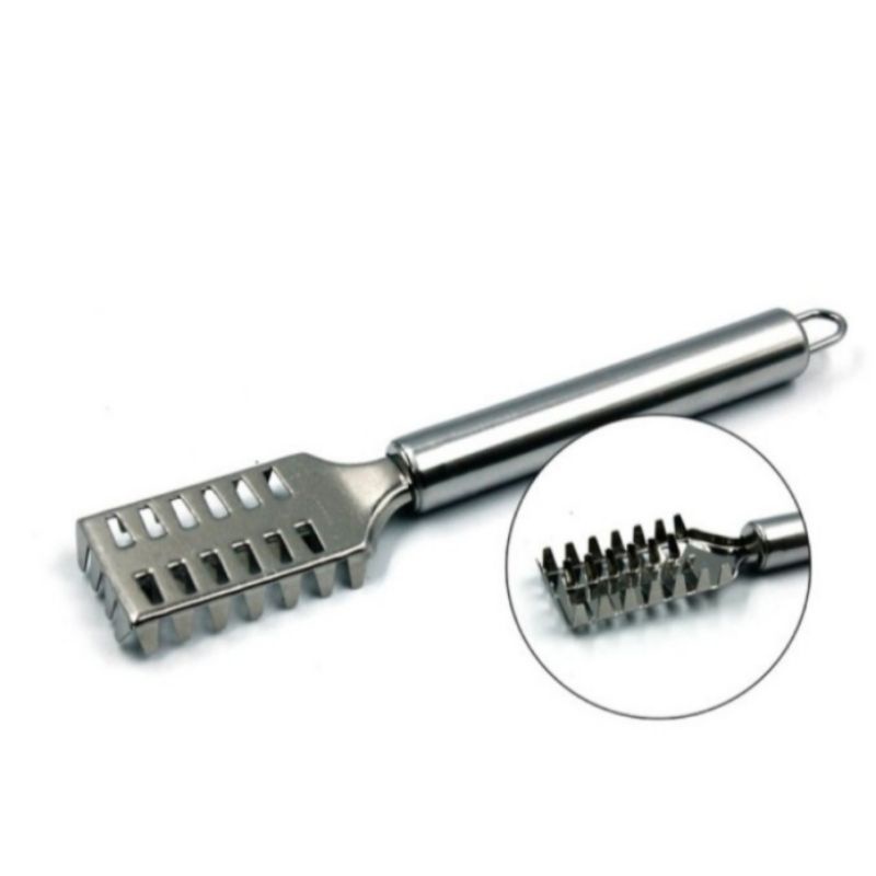 Alat Pembersih Sisik Ikan Bahan Stainless Steel Fish Scale Scin