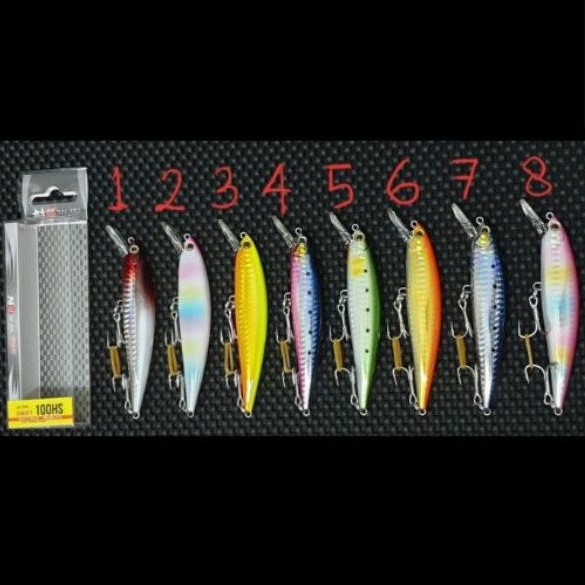 Lure YAMATO SWIFT 100HS HEAVY SINKING MINNOW (11cm / 31gram) SINKING