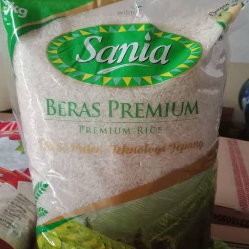 

beras premium SANIA Kemasan 5kg