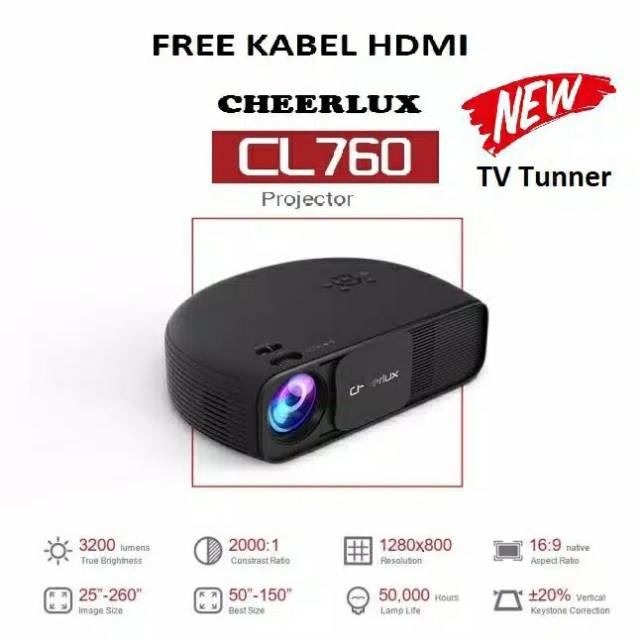 Cherlux cl760 3200 lumens