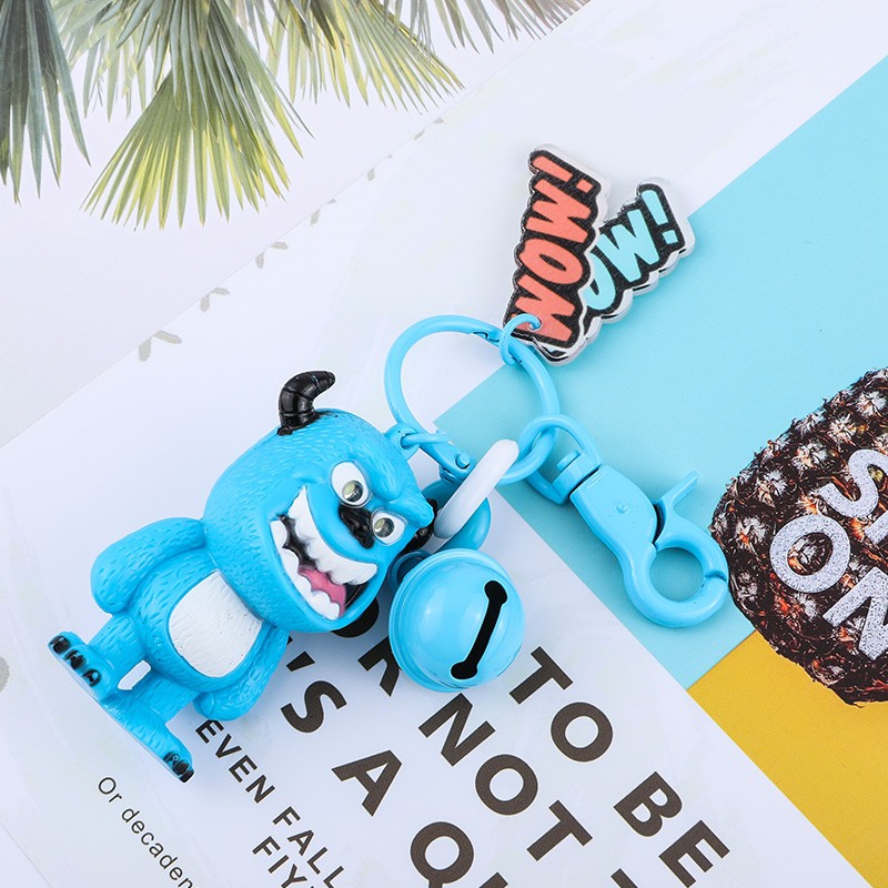 GANTUNGAN KUNCI KEY CHAIN MAINAN MONSTER INC LAMPU LED BERSUARA BERBUNYI / MONSTER INC MIKE JAMES / GANTUNGAN KUNCI TOY STORY / GANTUNGAN KUNCI MONSTER UNIVERSITY