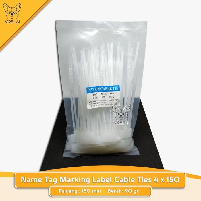 

Kertas Fax | Terpopuler 100 Biji Name Tag Marking Label Cable Ties Kabel Ties L Kualitas Terbaik