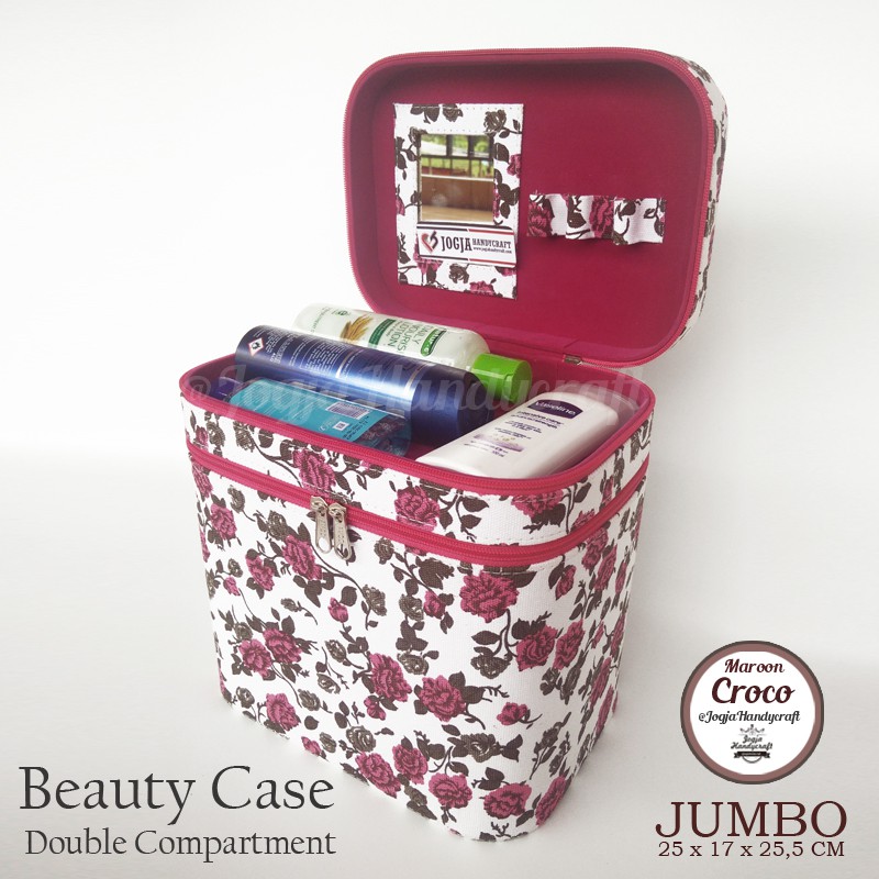 NEW TAS KOSMETIK JUMBO ORIGINAL / BEAUTYCASE / BIG POUCH MAKEUP