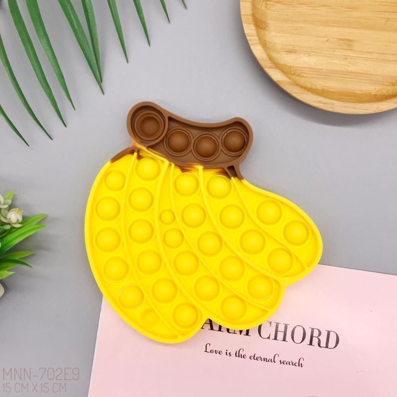 POP IT FIDGET TOYS RAINBOW (ADA YANG JUMBO)-Pisang