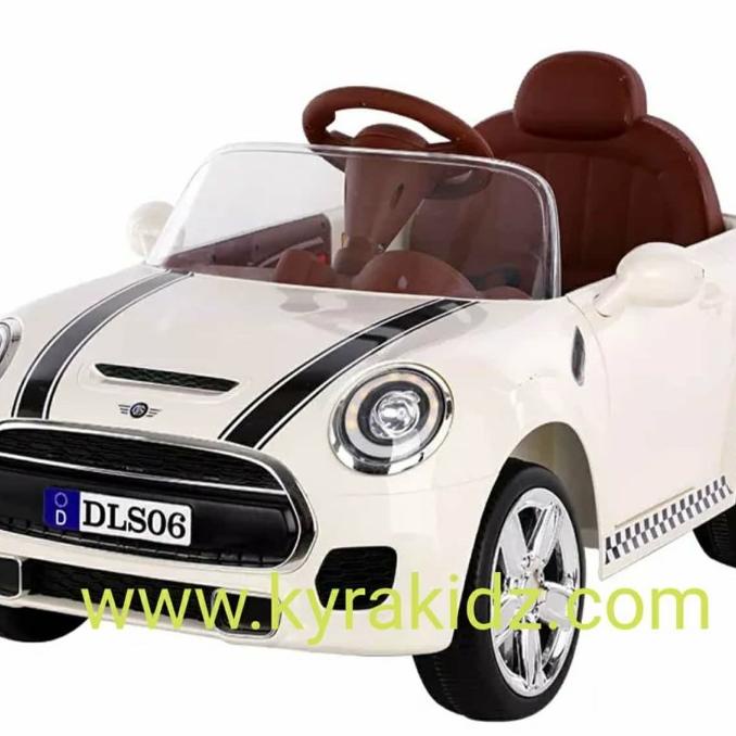 Mainan Mobil Aki Mini Cooper Style