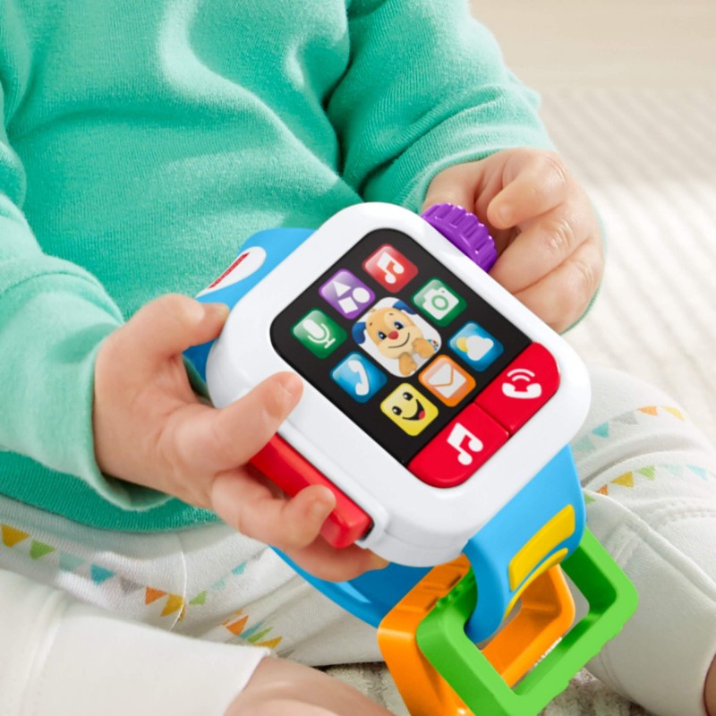 Fisher Price Laugh &amp; Learn Time to Learn Smartwatch Mainan Bayi