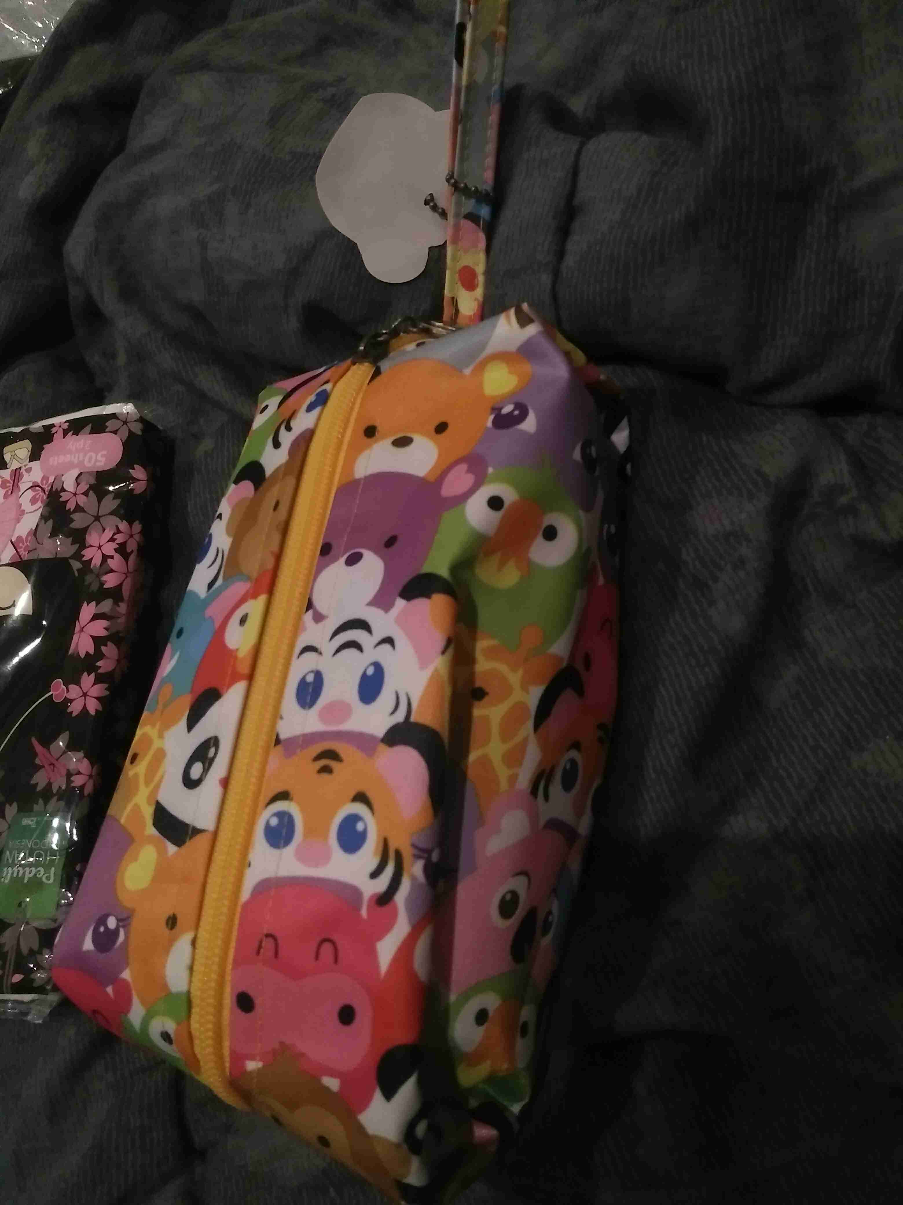 Tempat Tissu 2 In 1 Cover Tisu Basah Dan Kering / Tisu Travel / Pouch Tissue