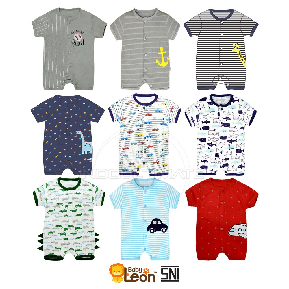 Baju Piyama Atasan Kaos/Celana Anak Bayi Baju/Jumper Anak Bayi Cowok/Jumsuit Kaos-1