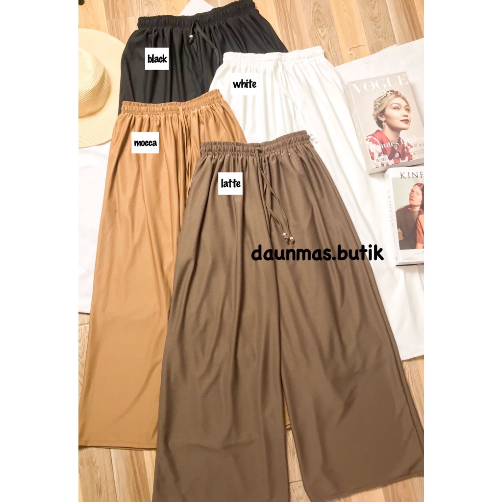 1KG MUAT 4PCS | LEMONSKIN KULOT DAILY OUTFIT ANTI BEGAH SUPER JUMBO NYAMPAN FASHION KOREAN STYLE HITS OOTD SELEBGRAM TERKINI