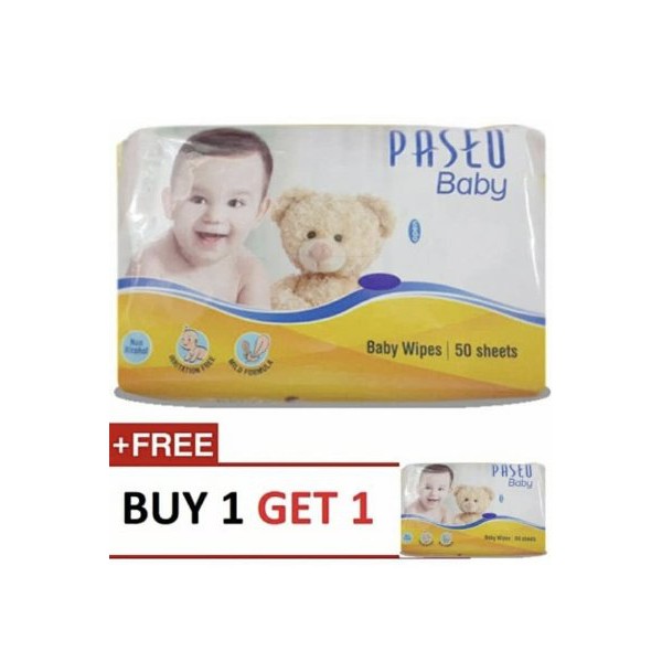 PASEO BABY Wipes 50 Sheets