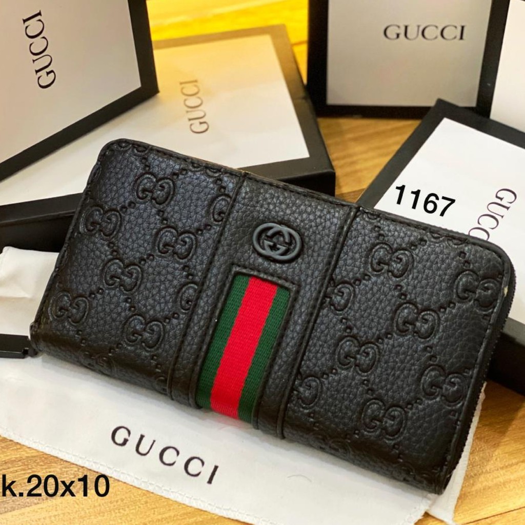  Dompet  Gucci  res 1 60017 super premium impor L2 Shopee  