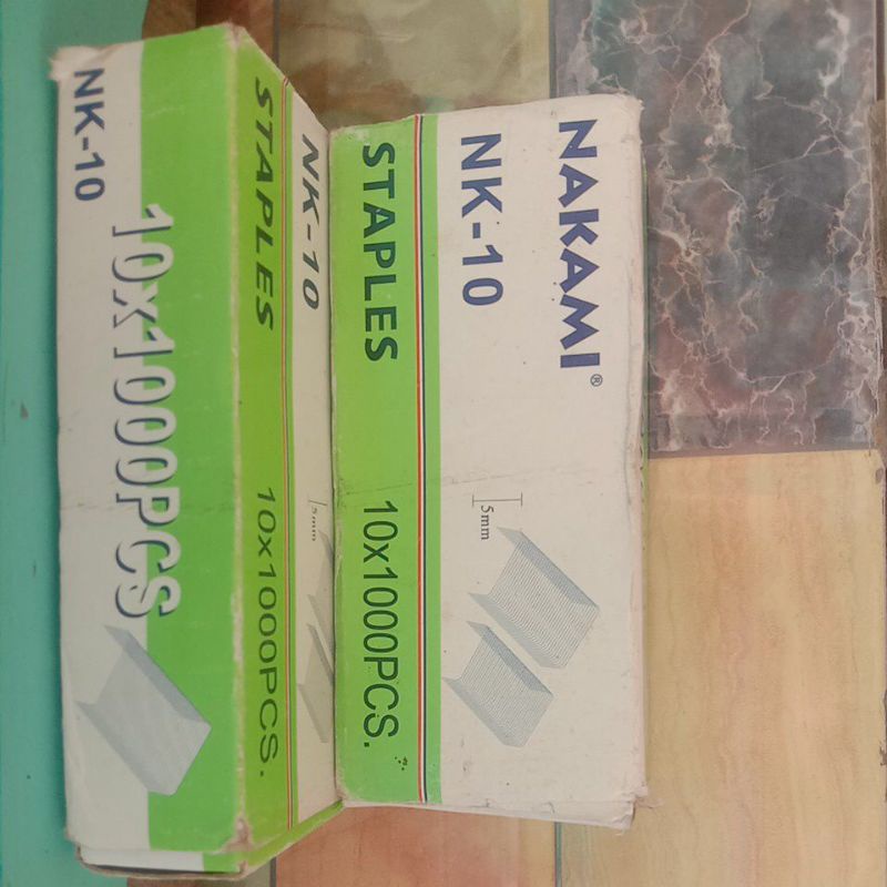 

isi Staples/stepler merek nakami