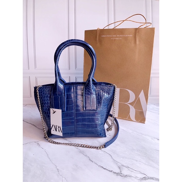 tas ZARA BUCKET MINI BAG + PAPERBAG / tas selempang mini import batam murah