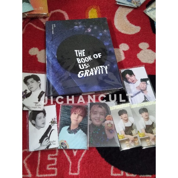 DAY6 YOUNGK LOTTERY + SIGNED GRAVITY SOUL + TRADING CARD EOD