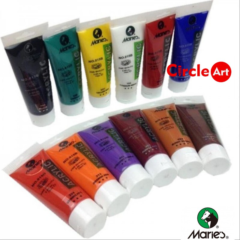 

Maries Acrylic Colour 75ml / Cat Acrylic Maries / Cat Akrilik Maries PART 1