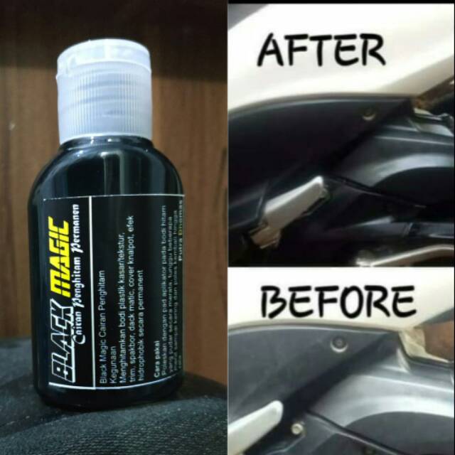 Penghitam bodi kasar Black Magic Permanent