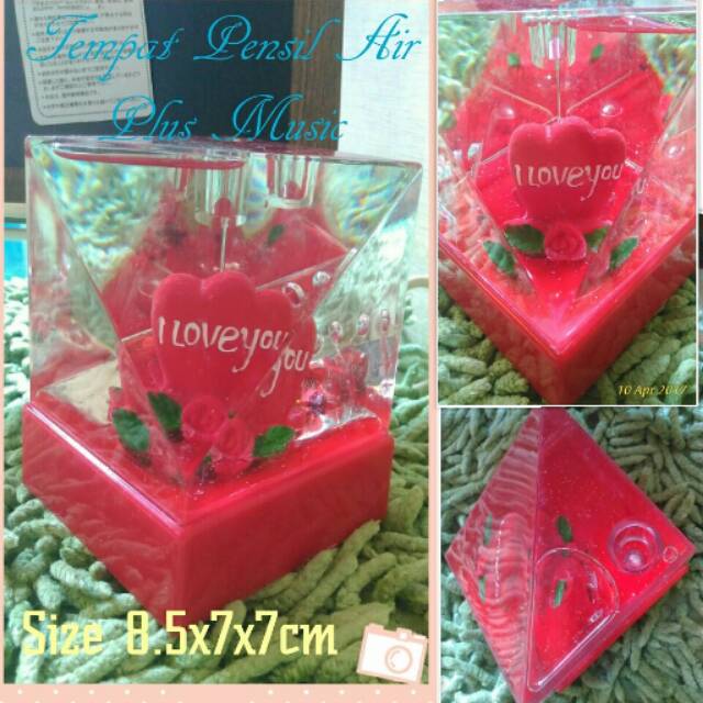 

Tempat Pensil Air Plus Music