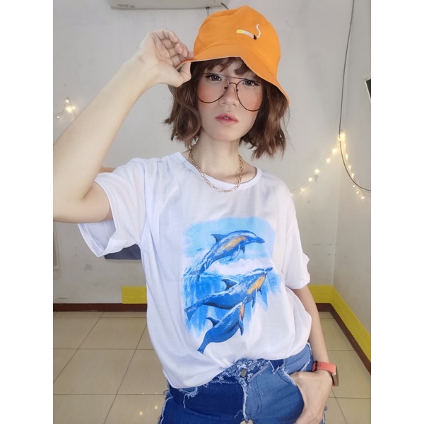 Kaos Oversize Dolphin (LD 106, P 65)