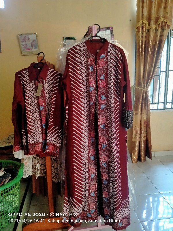Gamis Model Terlaris, Gamis Cardig, Kople Gamis Batik, Kople Cardig Batik, Gamis Batik Cardig