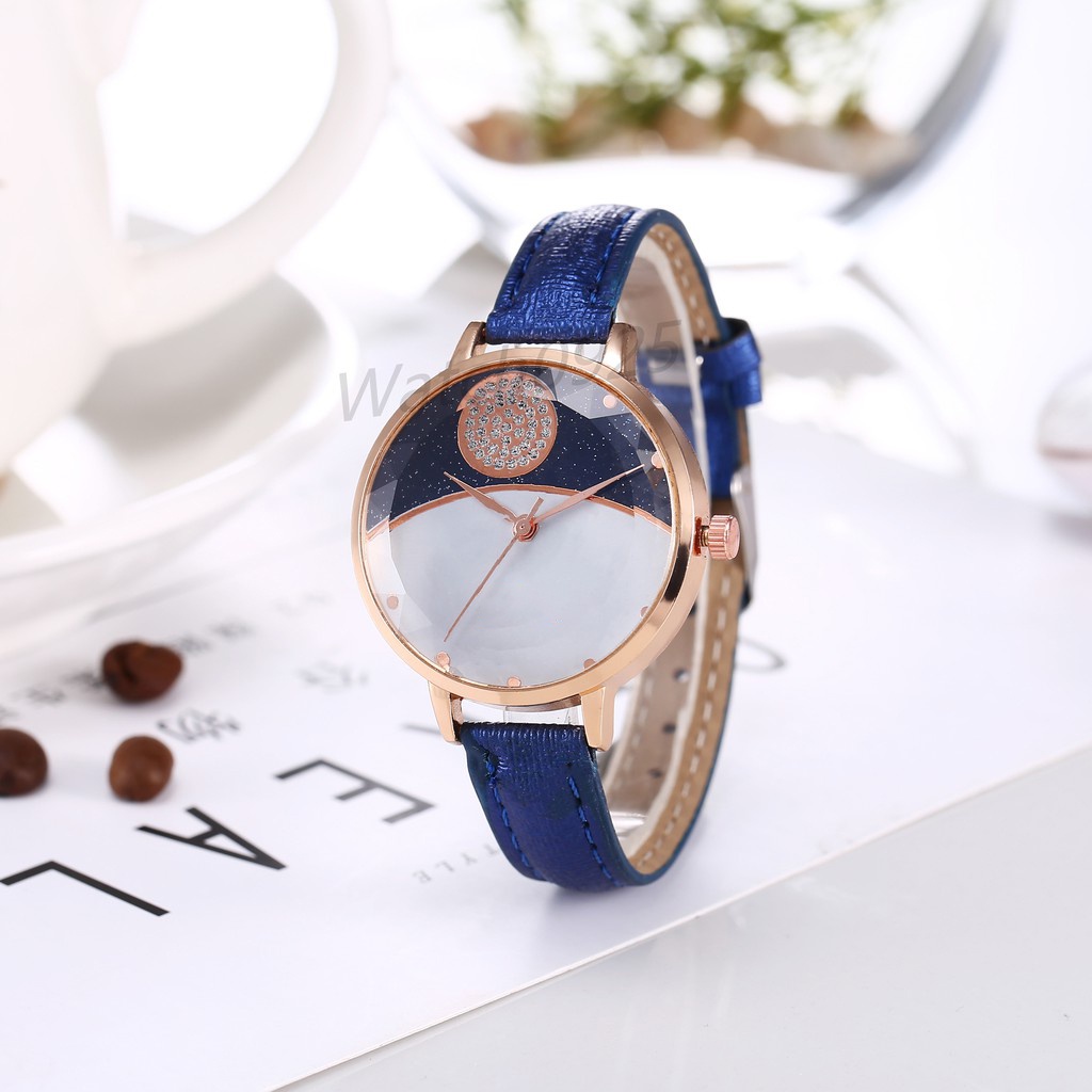 JAM TANGAN FASHION KOREAN WANITA MURAH COD IMPORT QUARTZ TALI SILIKON READY STOK W69