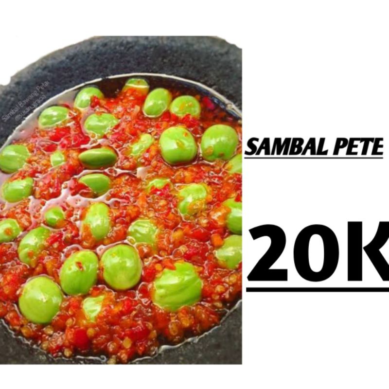 

SAMBAL | SAMBALMURAH | SAMBAL PETE, BAWANG , TERI , TERASI