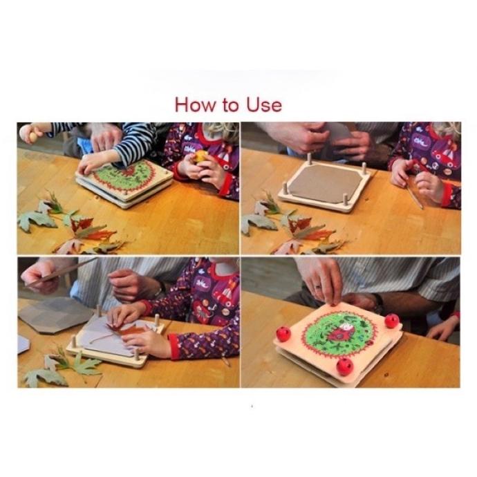 

mideer flower press embossing flower leaf holder alat press bunga