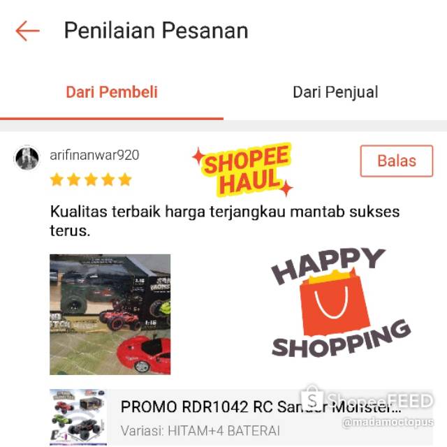 MURAH RDR1042 RDR1043 RC Sander Monster Jeep Offroad Off Road Pasir Mainan Anak Mobil Remote Control RADAR