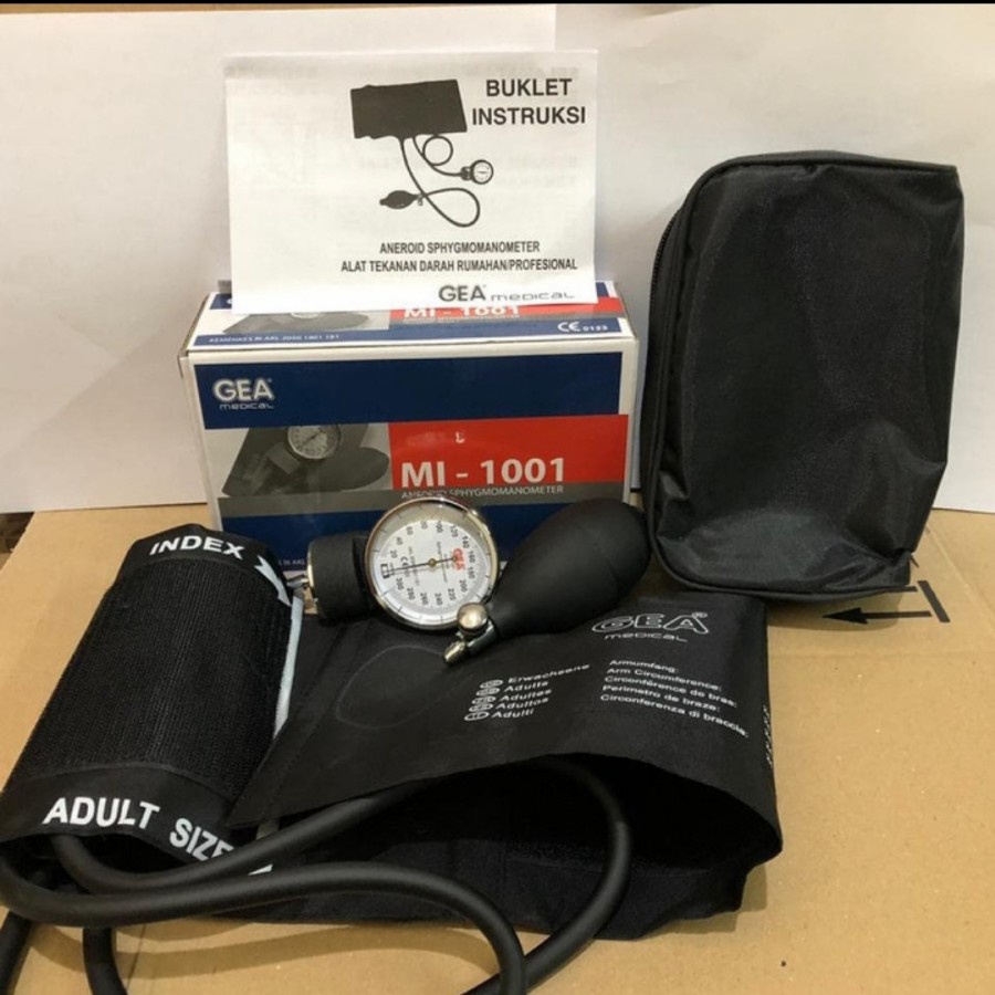 Original Tensimeter jarum analog aneroid Gea medical/Tensi Analog Gea Exp Baru