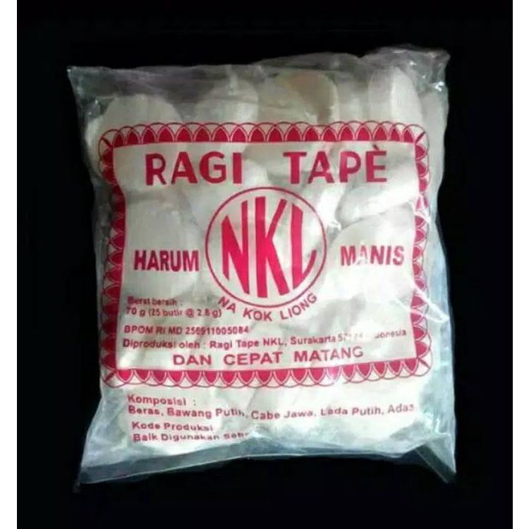 

Ragi Tape NKL Terbaik / Pakan Semut Jepang