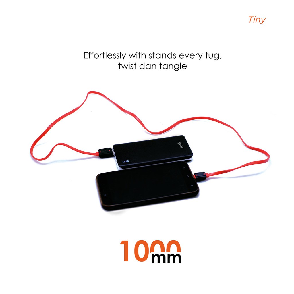 Kabel USB Micro Fast Charging JETE Tiny - Garansi Resmi 2 Tahun