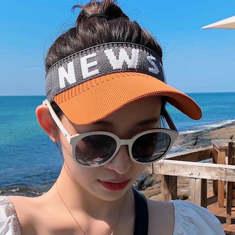 Topi Golf Rajut Baseball Sport News Senam Zumba Jogging Pantai Korea Fashion Wanita Aerobic MALLSHOP