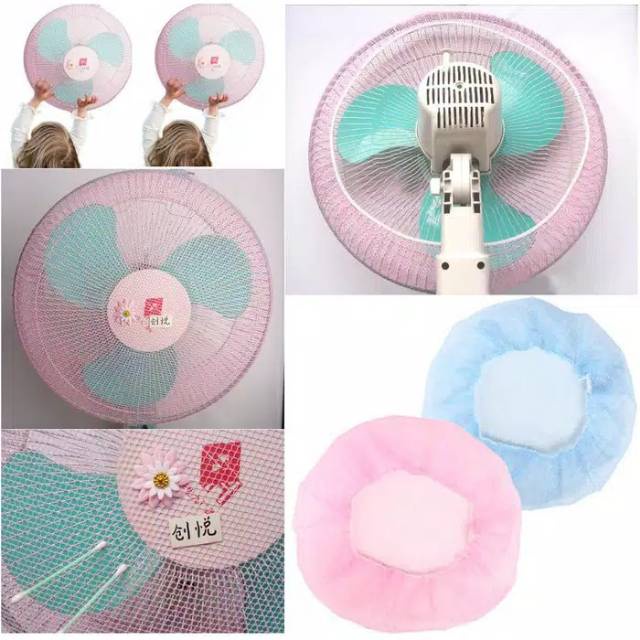 (NCS) ORI U052 Fan Cover / Sarung Penutup / Pelindung / Jaring Kipas Angin Dari Anak Bayi