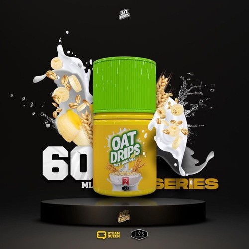 Oat Drips V3 - Banana Oat  DRIPS AUTHENTIC 60ML 3-6MG