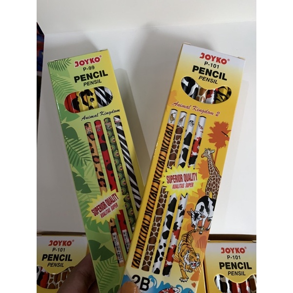 

PENSIL 2B JOYKO ANIMAL LUCU 1 PCK 12pcs MURAH ALAT TULIS KANTOR DAN SEKOLAH TERMURAH