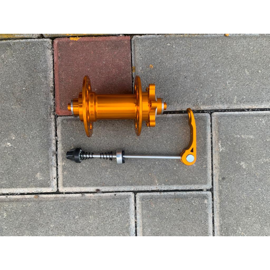 TERMURAH!!! Hub Freehub Sepeda / RAZE 36 Hole 6 Bolt GOLD / Bearing Jangkrik / Realpict