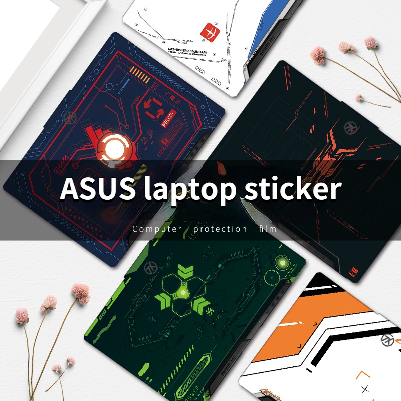 3 Pcs Stiker Pelindung Keyboard Laptop Motif Print Kartun ABC Untuk ASUS 3 plus FX707Z FA507 X1502Z