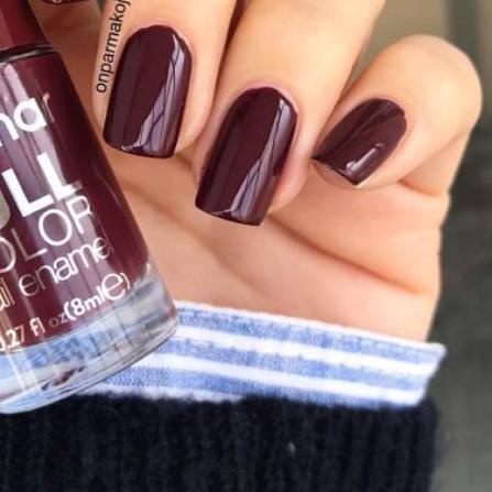 ➨ KUTEK MAROON ~ Kutek Halal / Kutek Merah Marun / Cat Kuku / Kutek Peel Off Nail Polish ♛